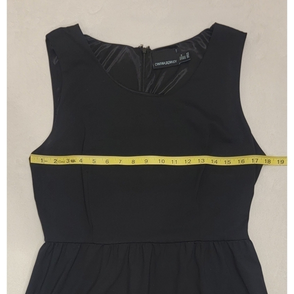 Cynthia Rowley Black Dress size large - Picture 5 of 11